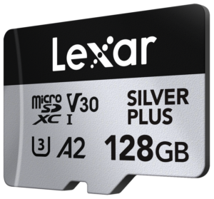 800q-02_128077 Lexar microSDXC Silver Plus 1066x 128GB memory card
