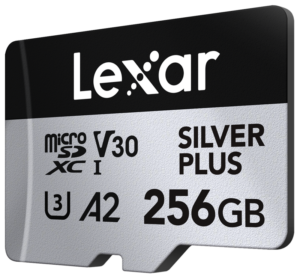 800q-02_128078 Lexar microSDXC Silver Plus 1066x 256GB memory card