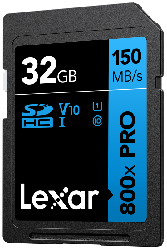 800q-02_128861 Lexar SDHC 800x Pro UHS-I card - 32GB -muistikortti