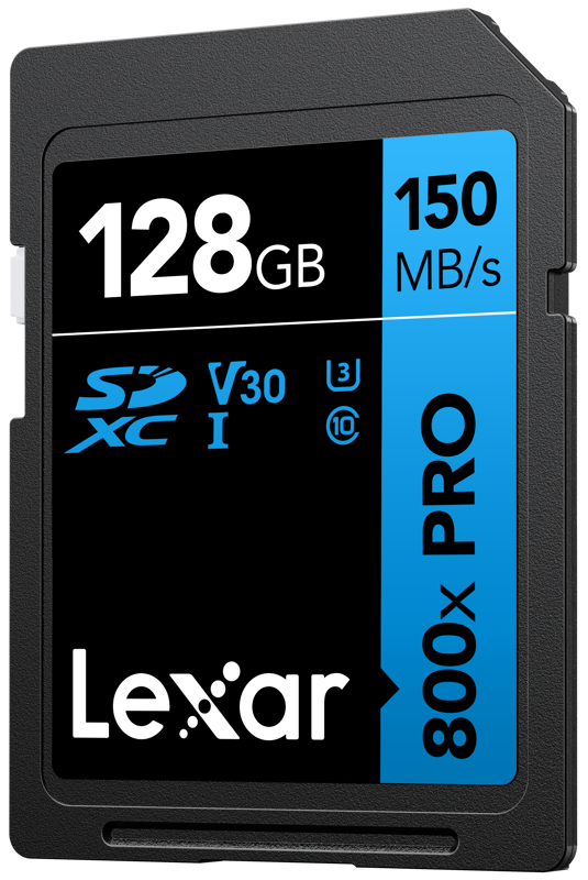 800q-02_128863 Lexar SDHC 800x Pro UHS-I card - 128GB -muistikortti
