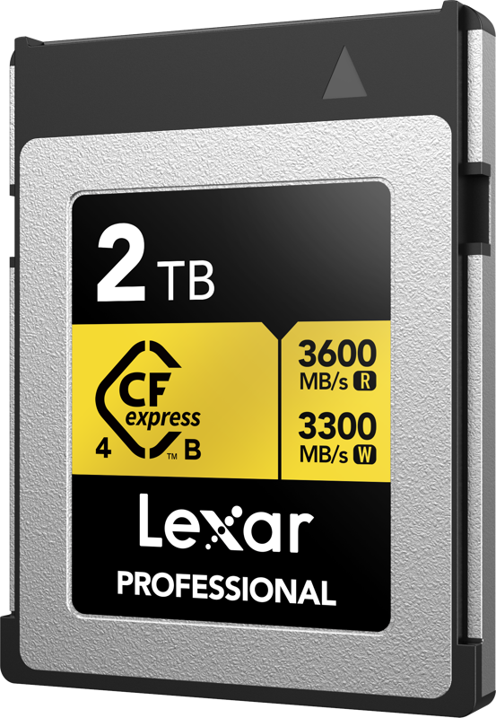 Lexar CFexpress 4.0 Pro Gold R3600/W3300 2TB -muistikortti