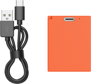 800q-02_130947 SmallRig 5088 USB-C Rechargeable Camera Battery NP-W126S Orange