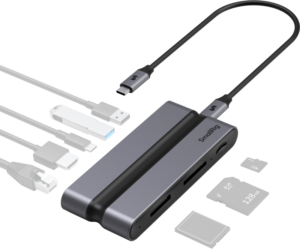 800q-02_130959 SmallRig 4663 CFexpress (Type A) Docking Station for Creators -muistikortinlukija