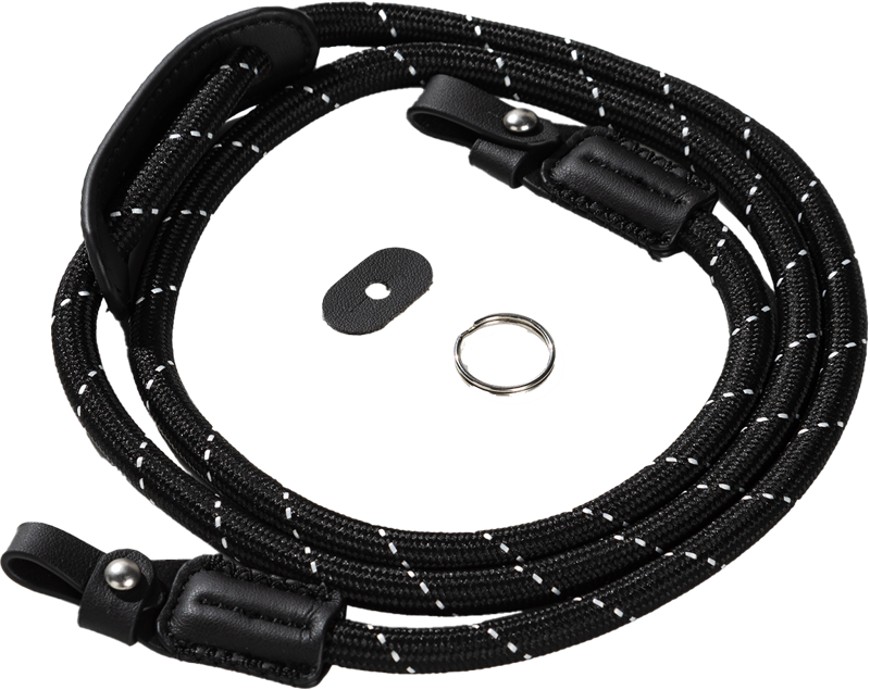 800q-02_131045 SmallRig 4882 Universal Braided Shoulder Strap -kamerahihna, black