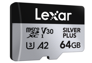 800q-03_128076 Lexar microSDXC Silver Plus 1066x 64GB -muistikortti