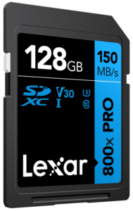 800q-03_128863 Lexar SDHC 800x Pro UHS-I card - 128GB -muistikortti