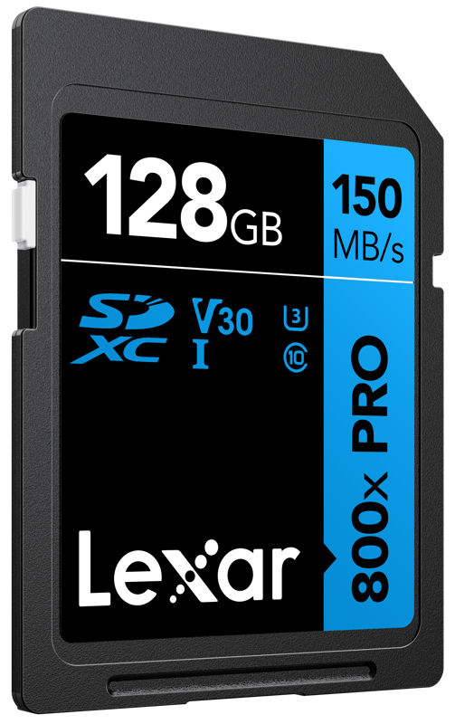 800q-03_128863 Lexar SDHC 800x Pro UHS-I card - 128GB -muistikortti