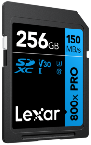 800q-03_128864 Lexar SDHC 800x Pro UHS-I card - 256GB -muistikortti