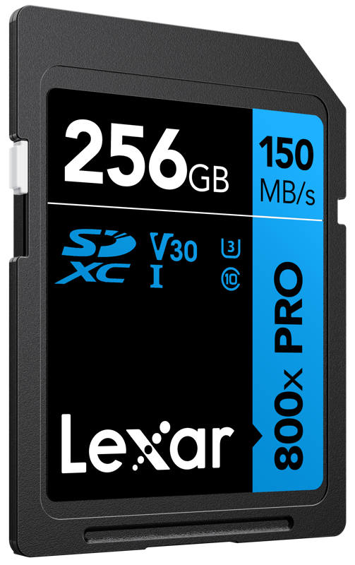 800q-03_128864 Lexar SDHC 800x Pro UHS-I card - 256GB -muistikortti