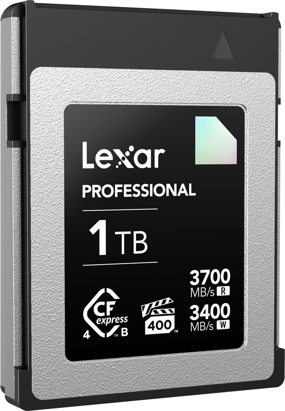 800q-03_128938 Lexar CFexpress 4.0 Pro Diamond R3700/W3400 (VPG400) 1TB -muistikortti