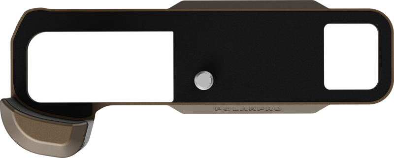 800q-03_130614 PolarPro BasePlate Grip for Fujifilm X100 VI Bronze