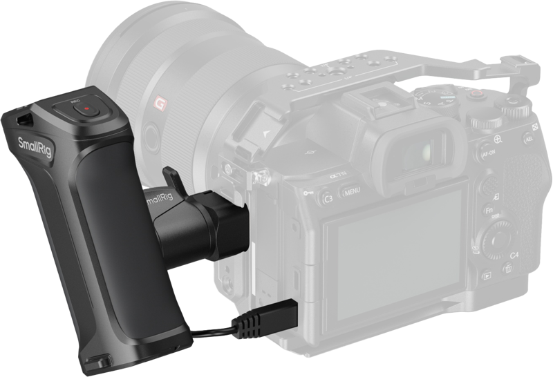 800q-03_130872 SmallRig 3893 Rotating Side Handle with Trigger REC for Selected Sony Mirrorless Cameras