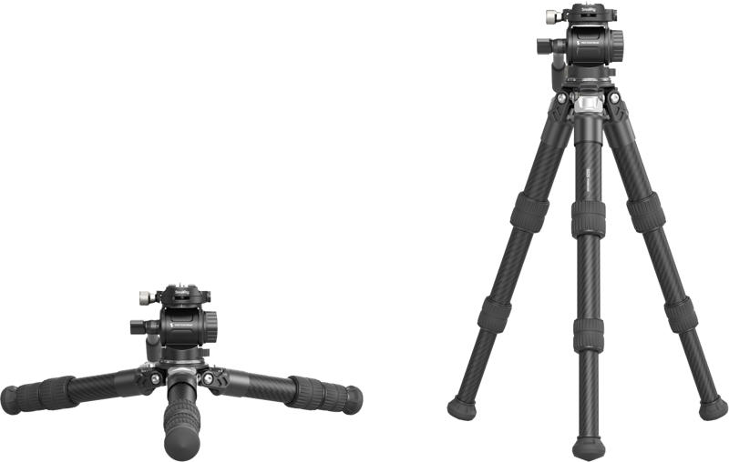 800q-03_130953 SmallRig 5025 Heavy Duty Carbon Fiber Tabletop Tripod Kit