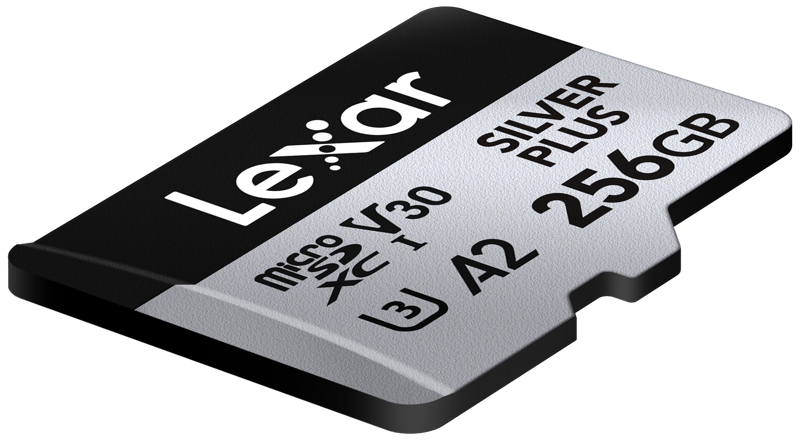 800q-04_128078 Lexar microSDXC Silver Plus 1066x 256GB memory card