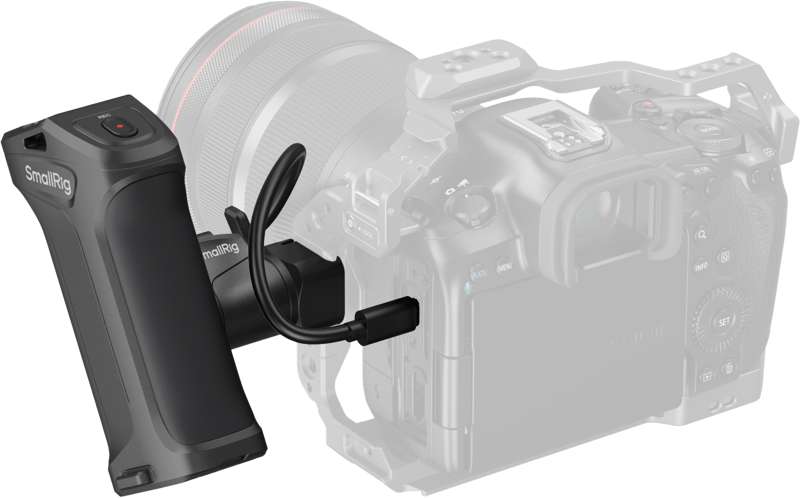 800q-04_130873 SmallRig 5235 Rotating Side Handle with Trigger REC for Selected Canon / Blackmagic Design Cameras
