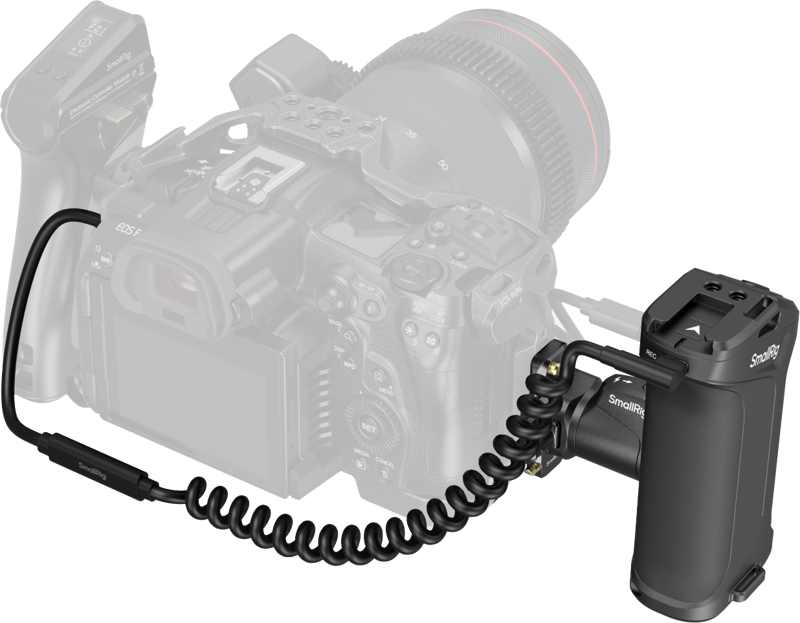 800q-05_130873 SmallRig 5235 Rotating Side Handle with Trigger REC for Selected Canon / Blackmagic Design Cameras
