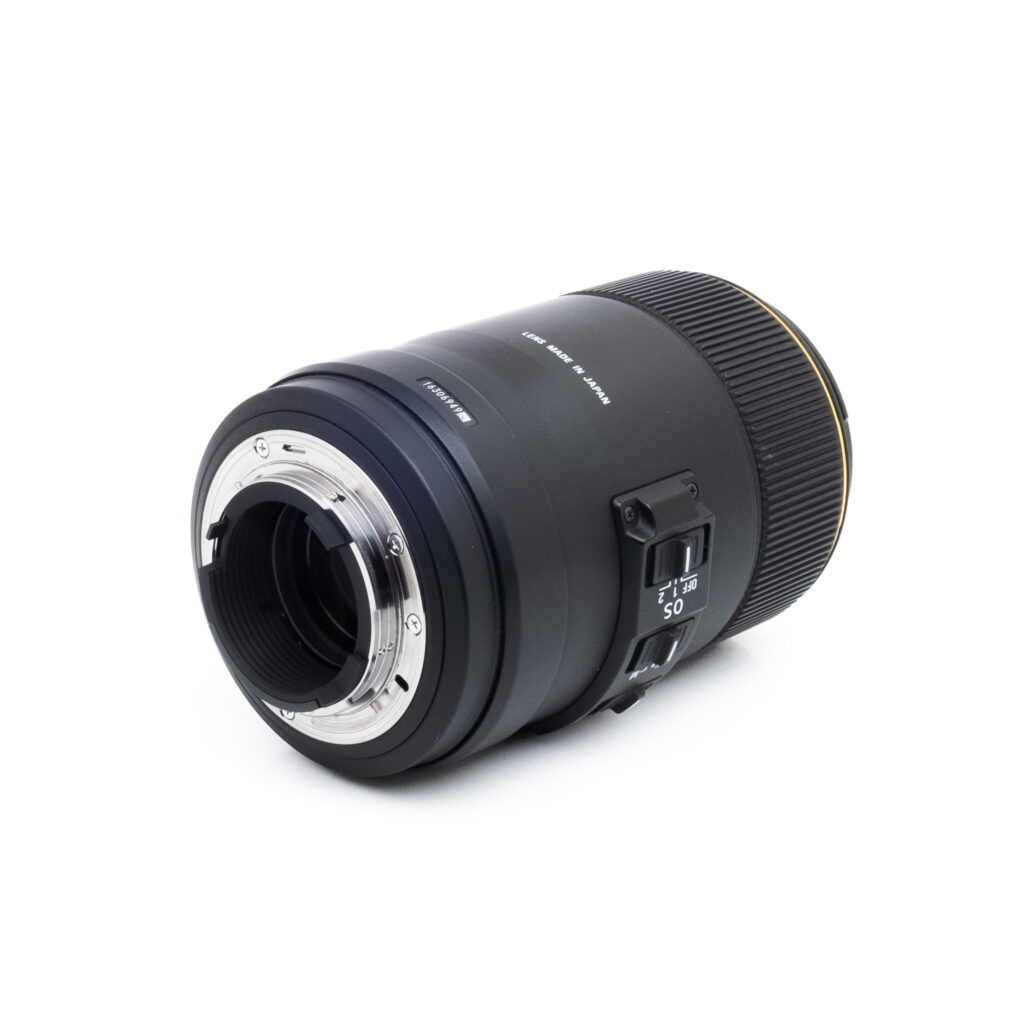 Sigma 105mm f28 DG HSM OS Nikon-1 Sigma 105mm f/2.8 DG Macro HSM OS Nikon F - Käytetty
