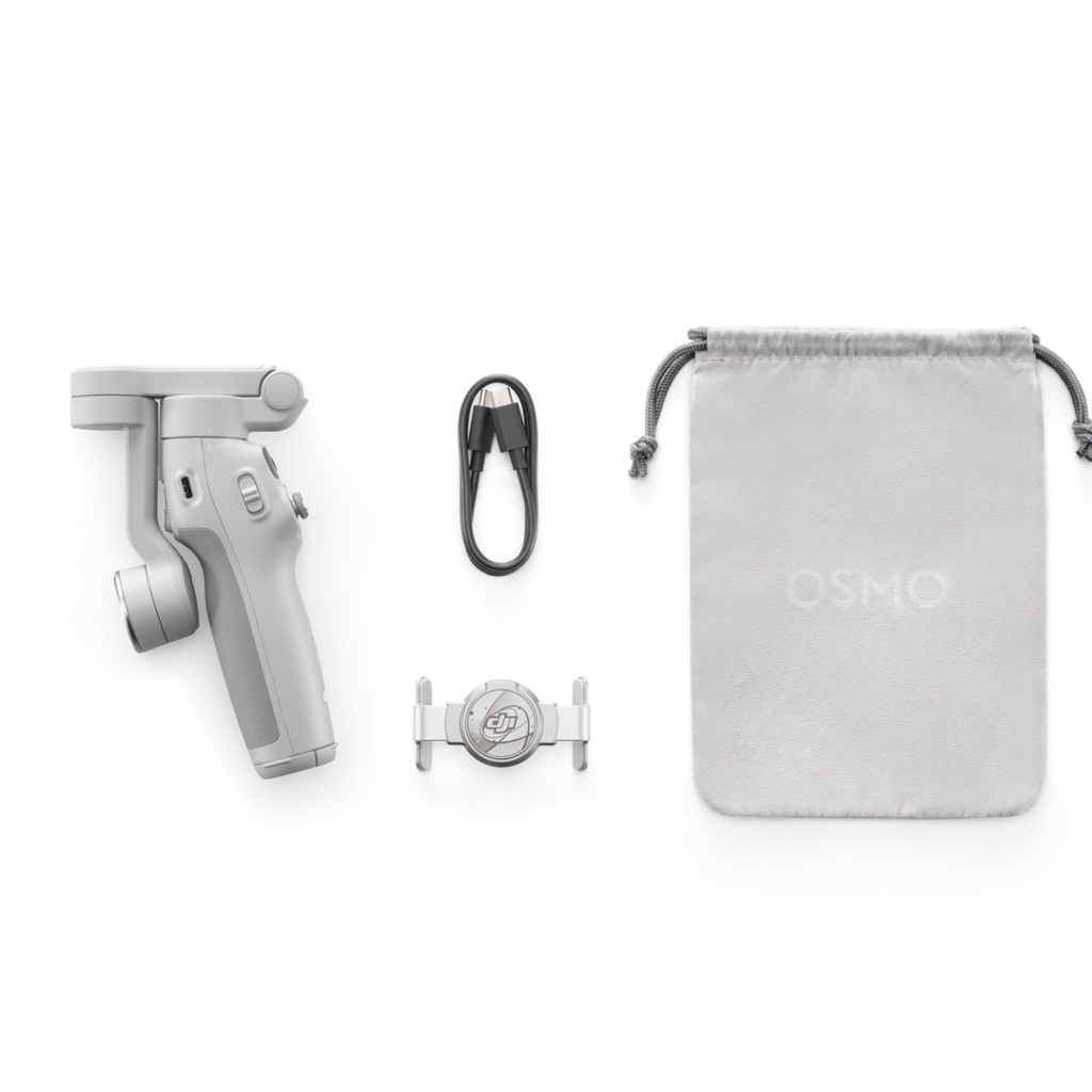 1080x1080_Osmo Mobile 7 in the box-1 DJI Osmo Mobile 7 gimbal for mobile phone