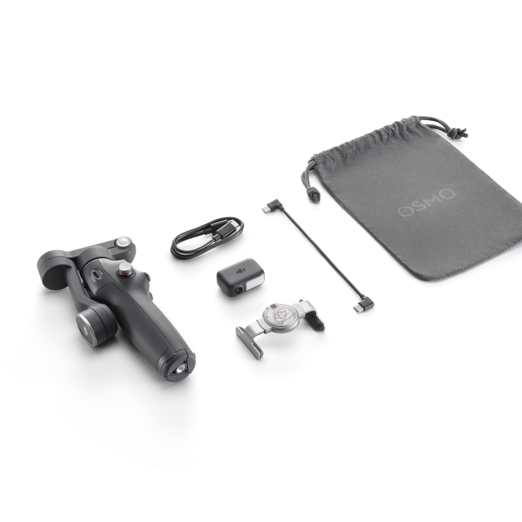1080x1080_Osmo Mobile 7P in the box DJI Osmo Mobile 7P gimbal for mobile phone
