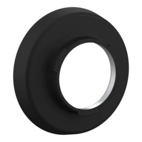 Musta, pyöreä MagMod XL Godox Mount, jossa on suuri keskireikä ja sileät, tasaiset reunat, näkyy valkoista taustaa vasten.