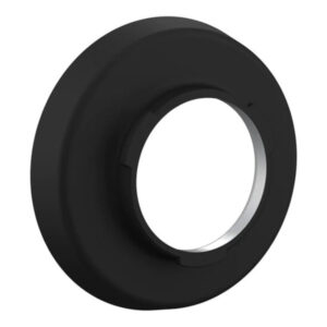 1712932124_554 Musta, pyöreä MagMod XL Godox Mount, jossa on suuri keskireikä ja sileät, tasaiset reunat, näkyy valkoista taustaa vasten.