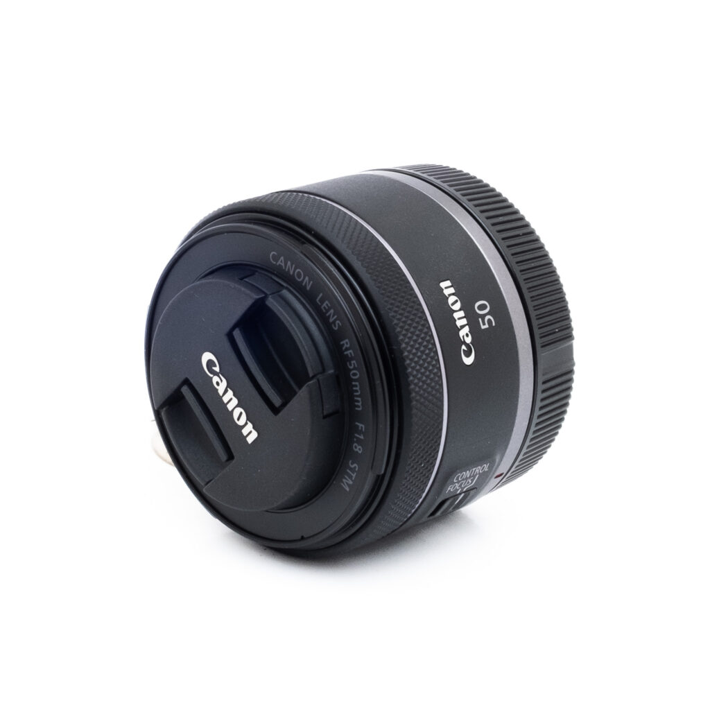 Canon RF 50mm f18 STM-3 Canon RF 50mm f/1.8 STM (Kunto K5, takuu 6kk) - Käytetty