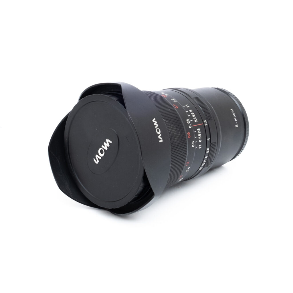 Laowa 12mm f28 D-Dreamer Sony-4 Laowa 12mm f/2.8 Zero-D Sony E + Filter Holder - Käytetty