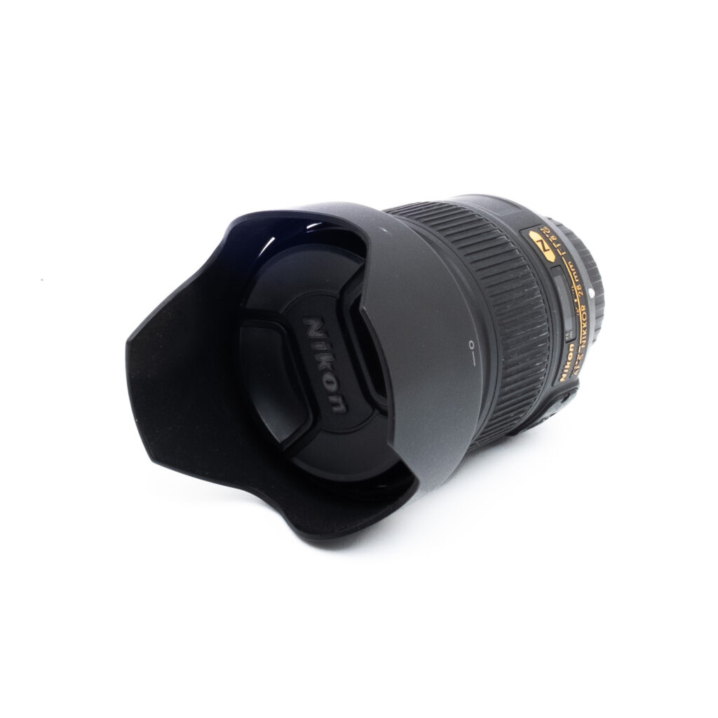 Nikon 28mm f18 G-3 Nikon AF-S Nikkor 28mm f/1.8 G (sis. ALV 25,5%) - Käytetty
