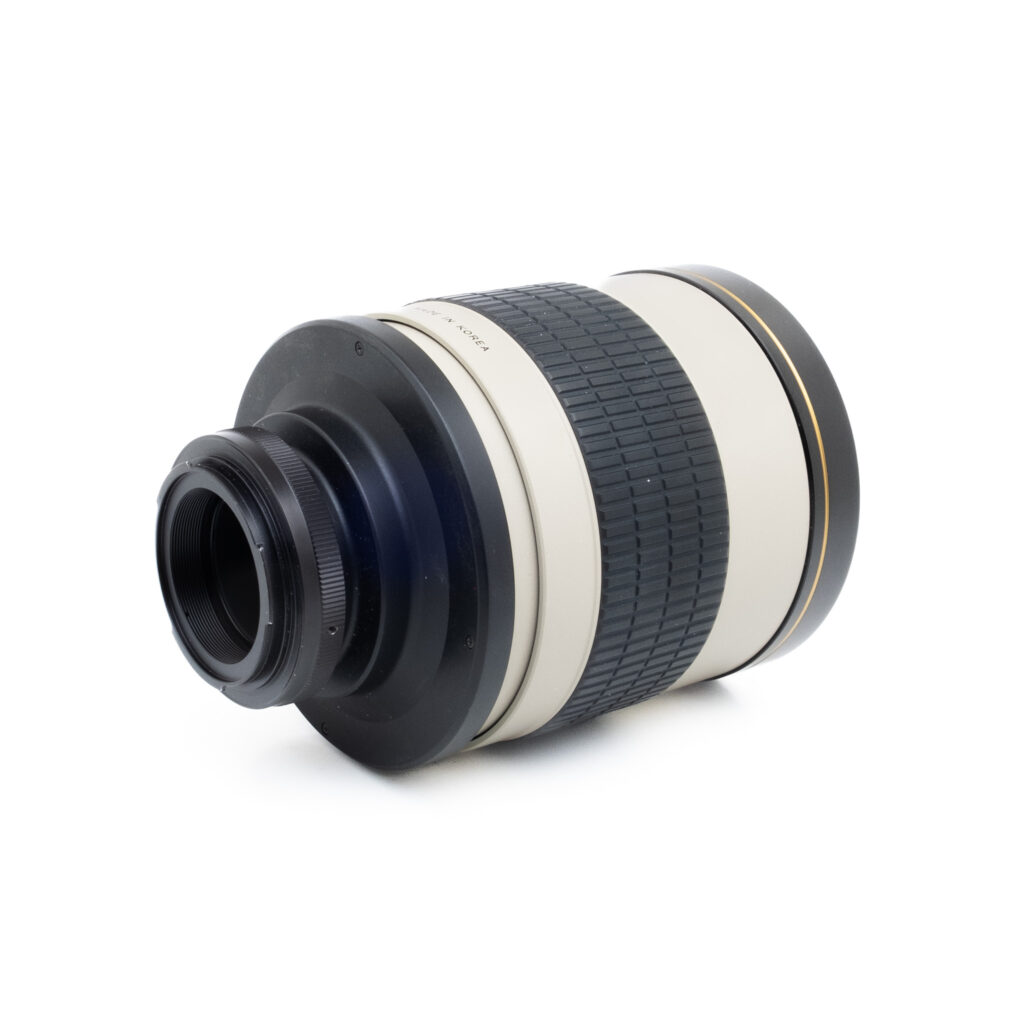 Opteka 800mm Mirror Canon-1 OPTEKA Mirror Lens 800mm f/8 DG Canon - Käytetty - M