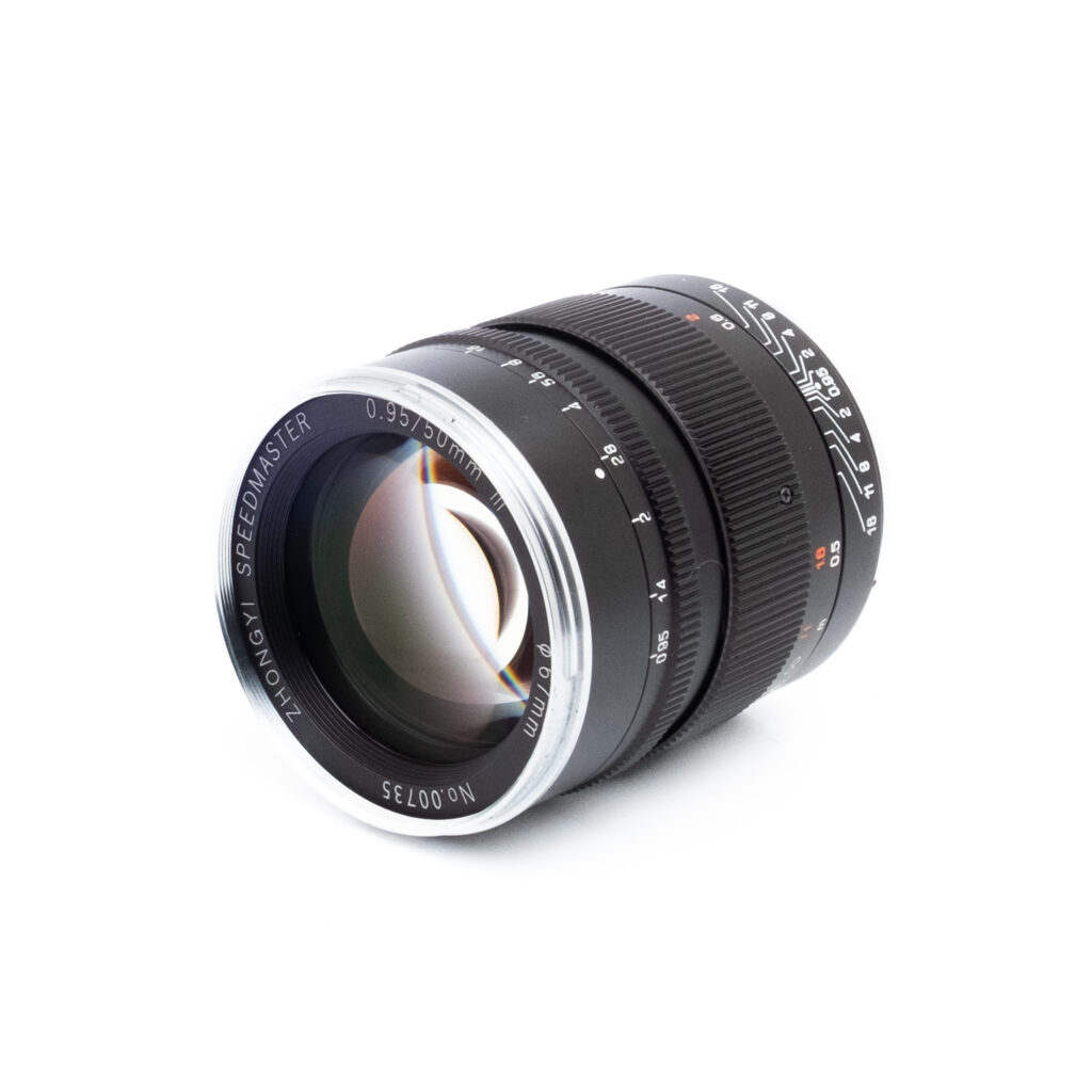 Zhongyi 50mm f095 III-2 Mitakon Zhongyi Speedmaster 50mm f/0.95 III Canon RF - Käytetty