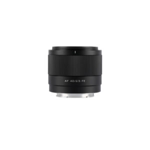 Viltrox AF 40mm f/2.5 -objektiivi, Sony E