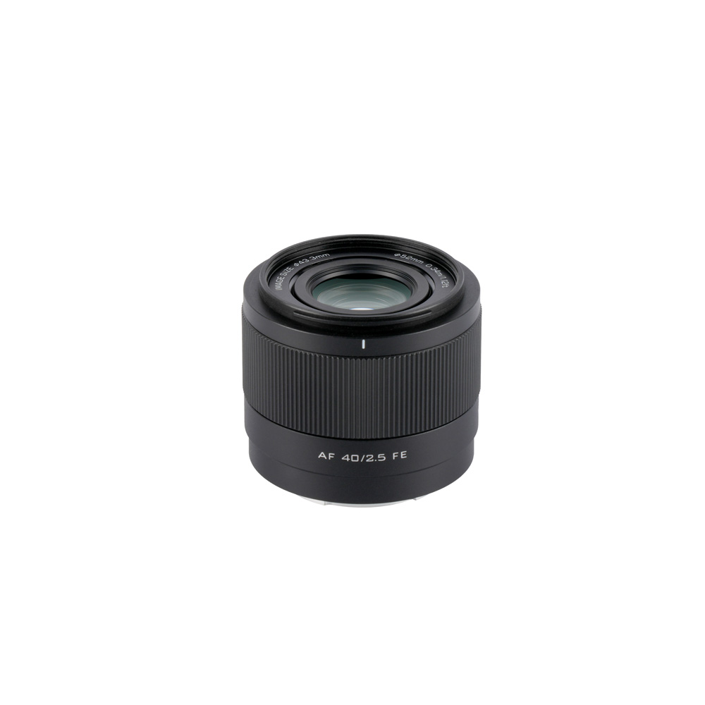 Viltrox AF 40mm f/2.5 -objektiivi, Sony E