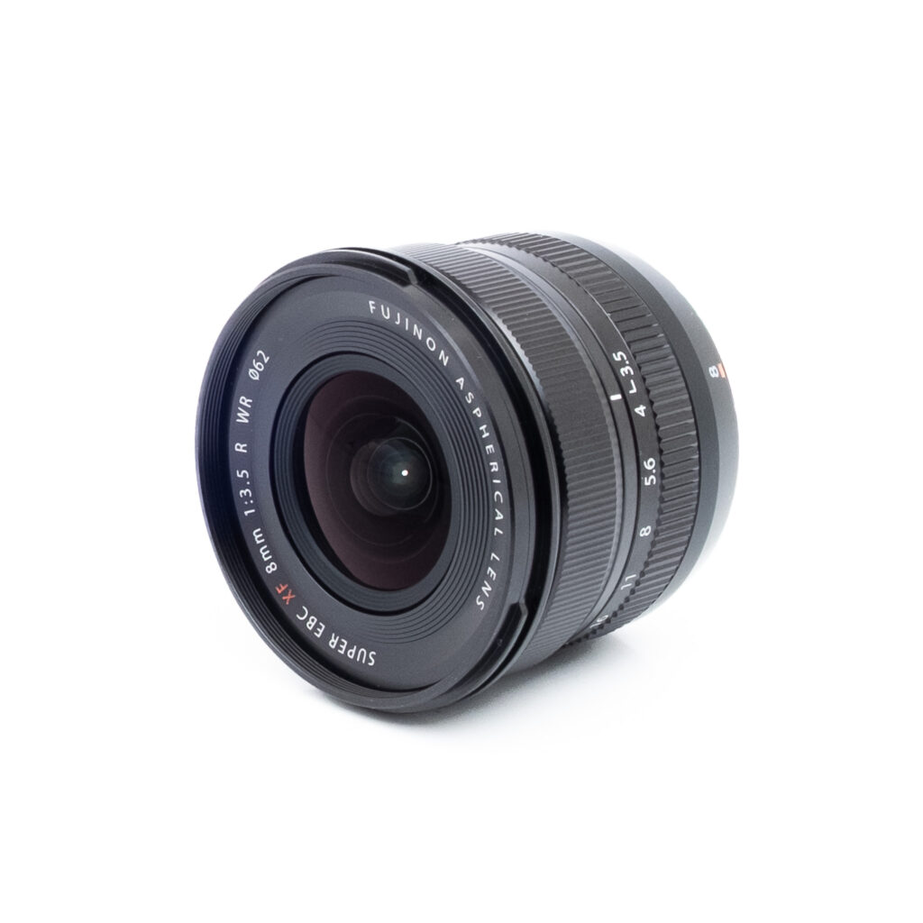Fuji 8mm f35 R WR-2 Fujifilm Fujinon XF 8mm f/3.5 R WR (Kunto K5) - Käytetty
