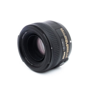 Nikon AF-S Nikkor 50mm f/1.8 G (Kunto K5) - Käytetty