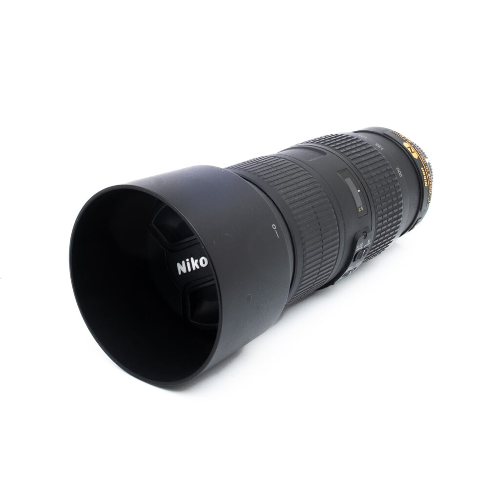 Nikon 70-200mm f4G ED VR-3 Nikon AF-S Nikkor 70-200mm f/4 G ED VR - Käytetty