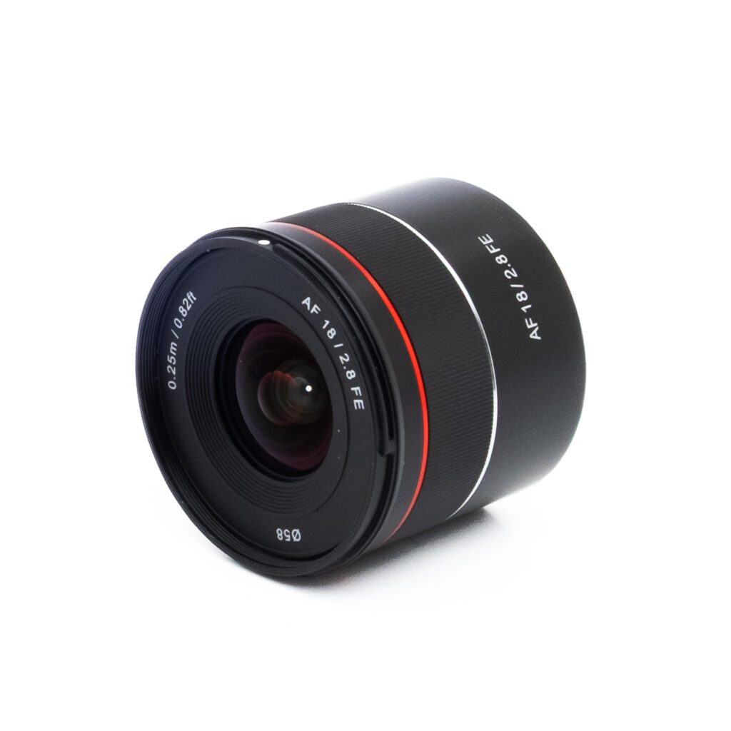 Samyang 18mm f28 Sony FE-2 Samyang AF 18mm f/2.8 Sony FE - Käytetty