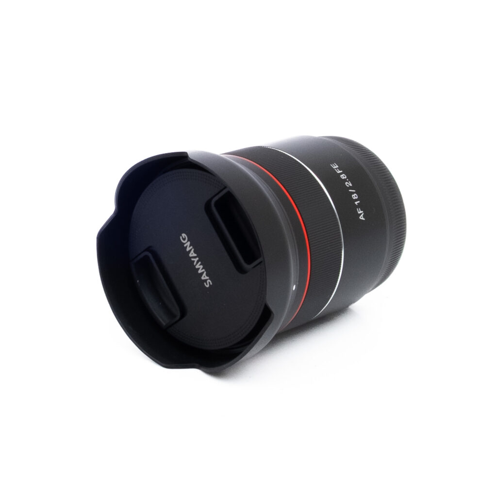 Samyang 18mm f28 Sony FE-3 Samyang AF 18mm f/2.8 Sony FE - Käytetty