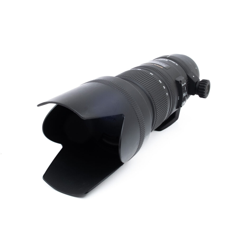 Sigma 70-200mm f28 APO DG HSM OS Canon-3 Sigma 70-200mm f/2.8 APO OS DG HSM Canon EF - Käytetty