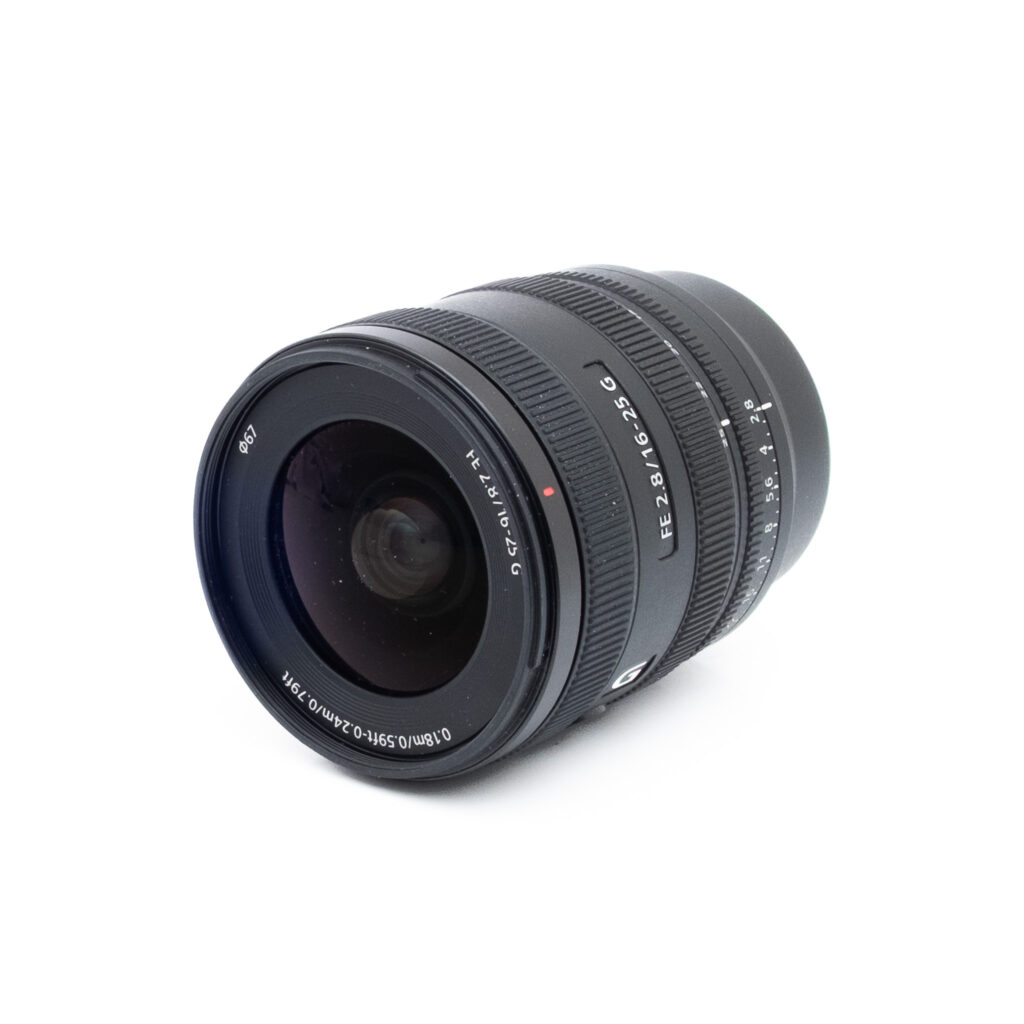 Sony 16-25mm f28 G-2 Sony FE 16-25mm f/2.8 G (Kunto K5, takuu 6kk) - Käytetty