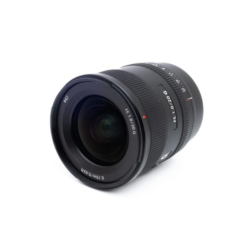 Sony 20mm f18 G-2 Sony FE 20mm f/1.8 G (Kunto K5) - Käytetty