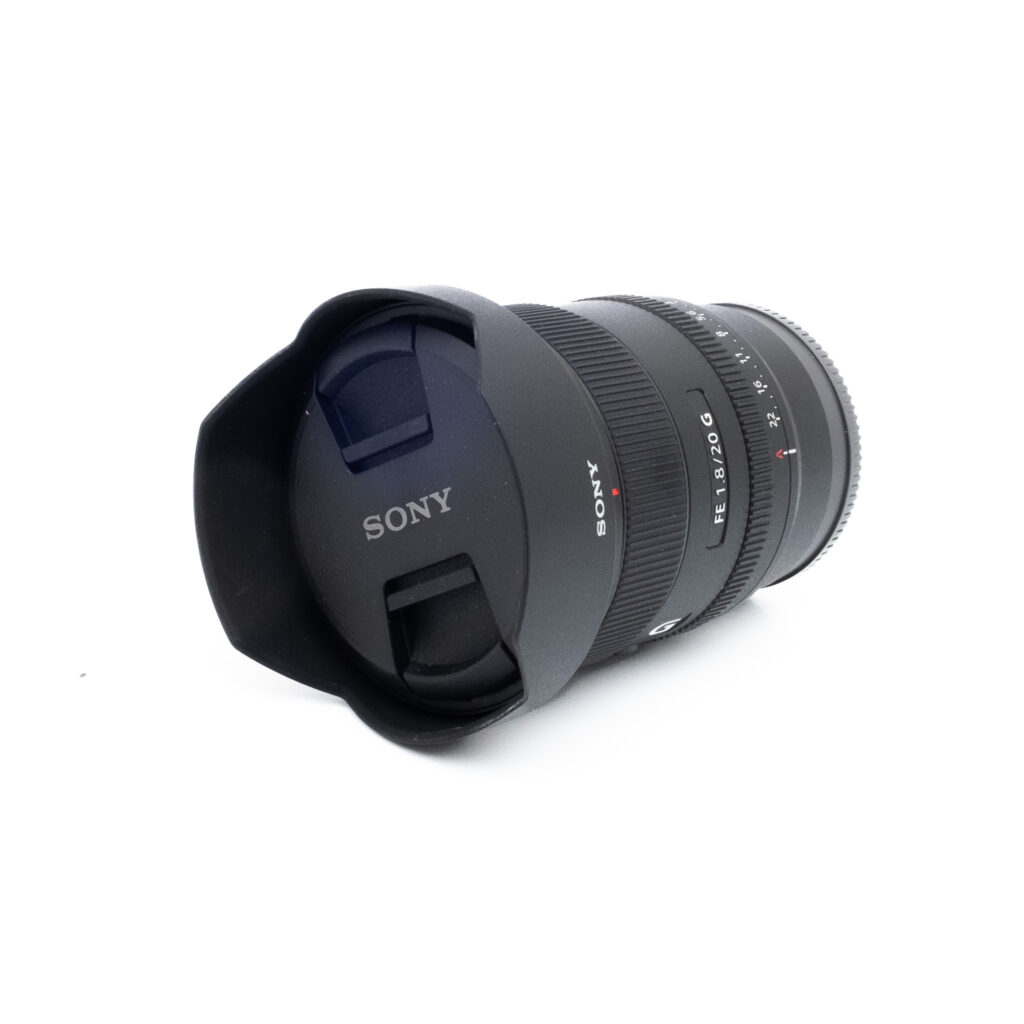 Sony 20mm f18 G-3 Sony FE 20mm f/1.8 G (Kunto K5) - Käytetty