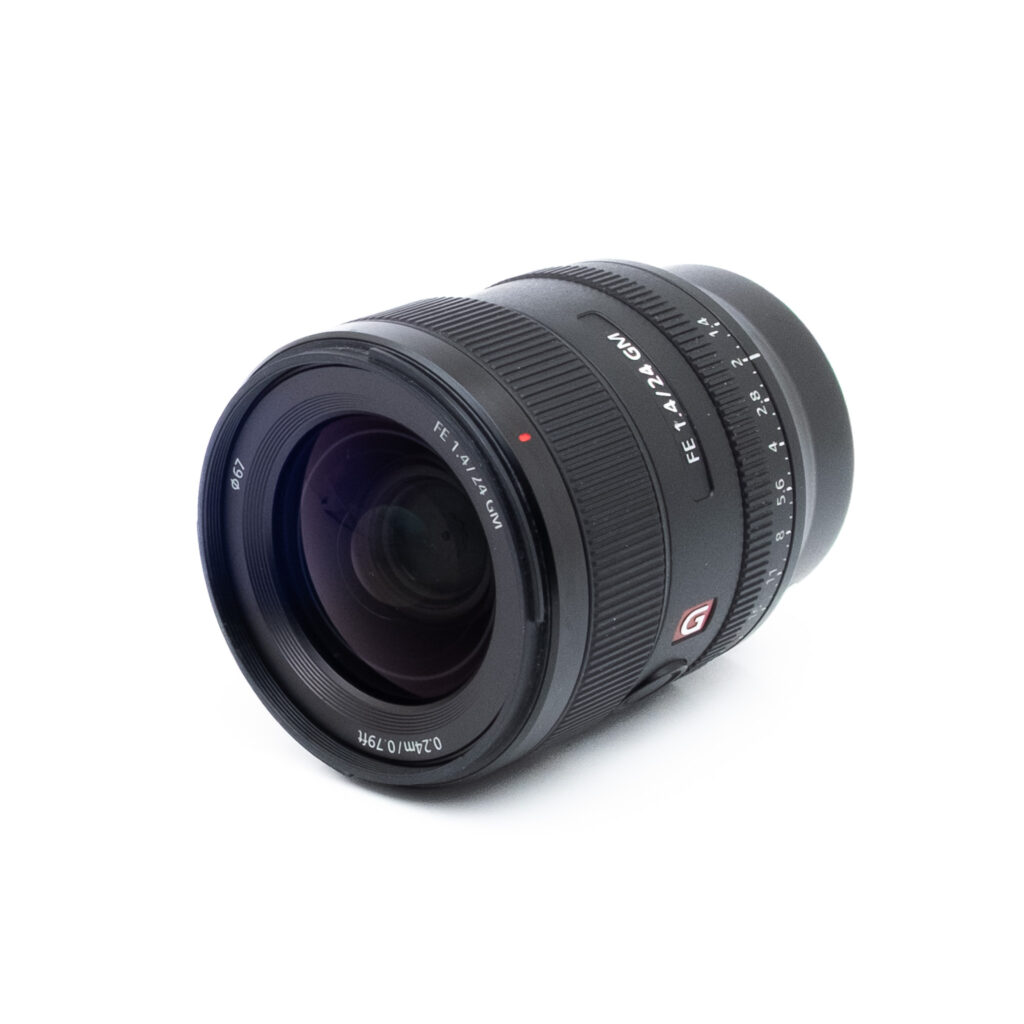 Sony 24mm f14 GM-2 Sony FE 24mm f/1.4 GM (Kunto K5, takuu 6kk) - Käytetty