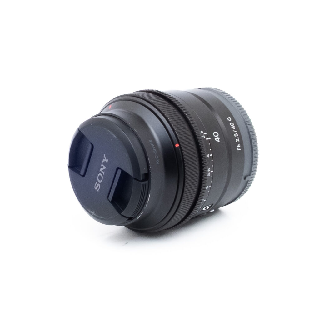Sony 40mm f25 G-3 Sony FE 40mm f/2.5 G - Käytetty