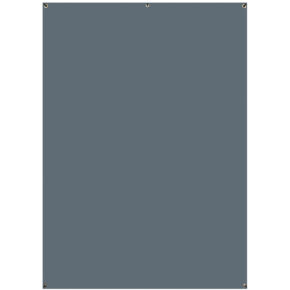 1416824224_276 Westcott X Drop Wrinkle-Resistant Backdrop, grey (1.5 x 2.1 m) is a simple, monochrome grey rectangular backdrop with four metal grommets in each corner, against a white background.