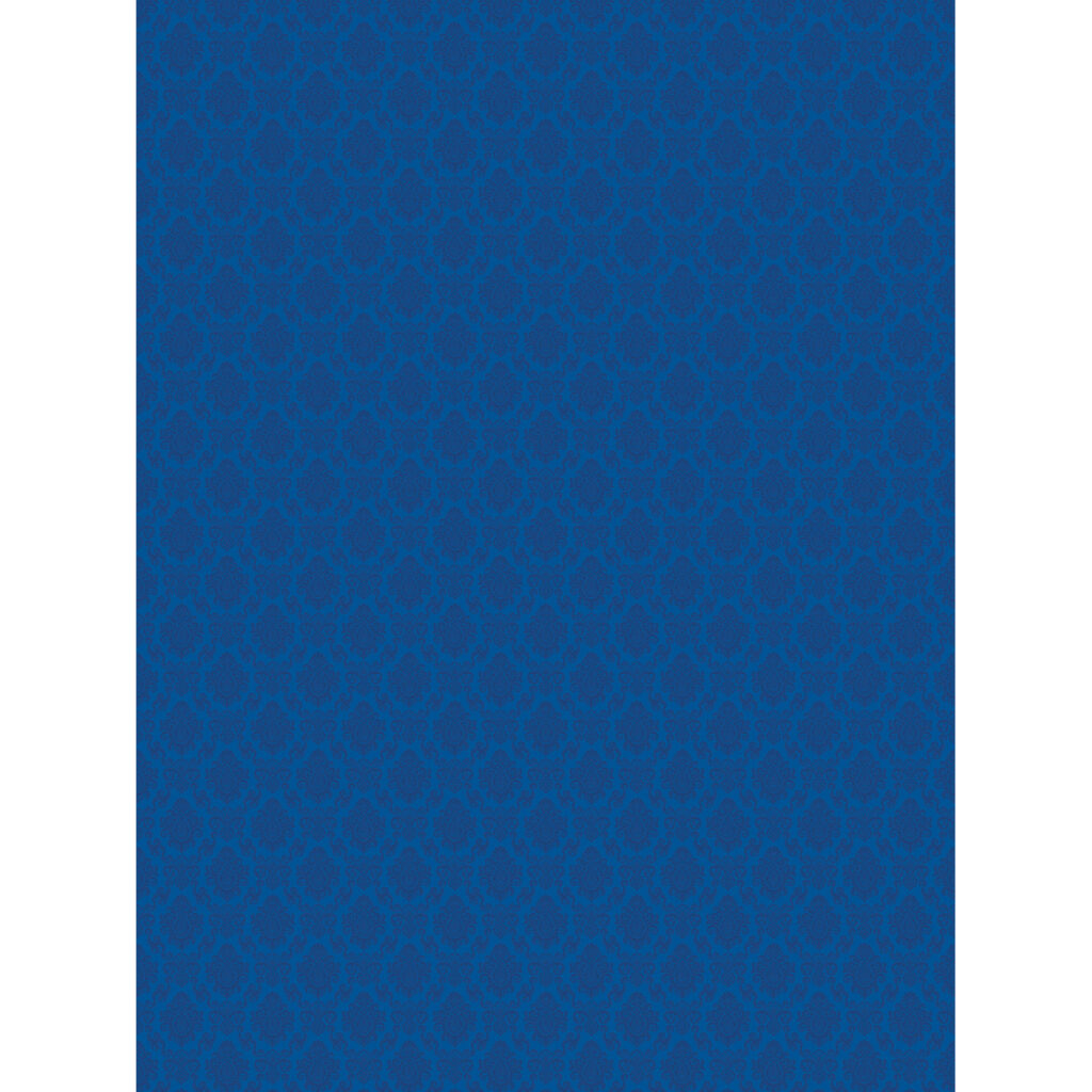 1416824371_360 Westcott X Drop Harmony Modern Vintage Backdrop -taustakuvassa on sininen tausta, jossa on hienovarainen, toistuva geometrinen kuvio ja tyylikäs rakenne, joka on viimeistelty valkoisilla reunuksilla hienostuneen ilmeen aikaansaamiseksi.