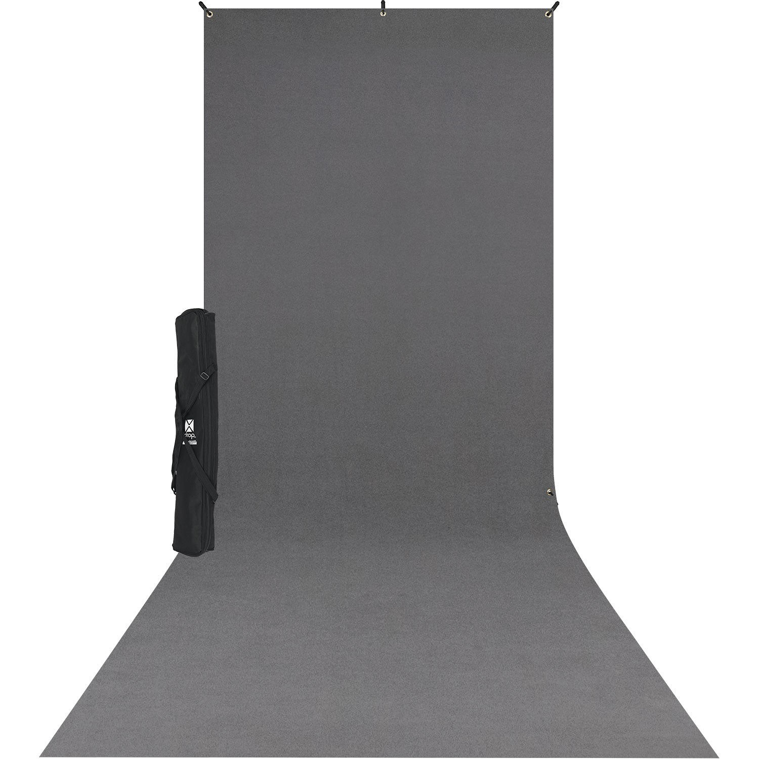 Westcott X Drop Wrinkle Resistant Backdrop Kit - Neutral Gray Sweep (1,5m x 3,7m)