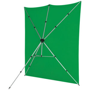 1656511334_402 Westcott X Drop Pro Wrinkle-Resistant Backdrop Kit - Chroma Key Green Screen (2,4 x 2,4 m)