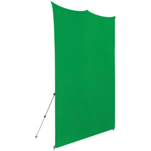 1656511334_877 Westcott X Drop Pro Wrinkle-Resistant Backdrop Kit - Chroma Key Green Screen (2,4 x 2,4 m)