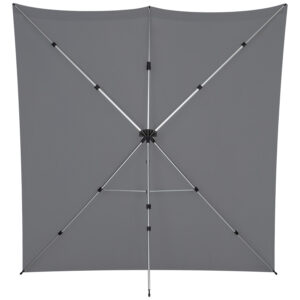 Westcott X Drop Pro Wrinkle-Resistant Backdrop Kit - Neutral Grey (2,4 x 2,4 m)