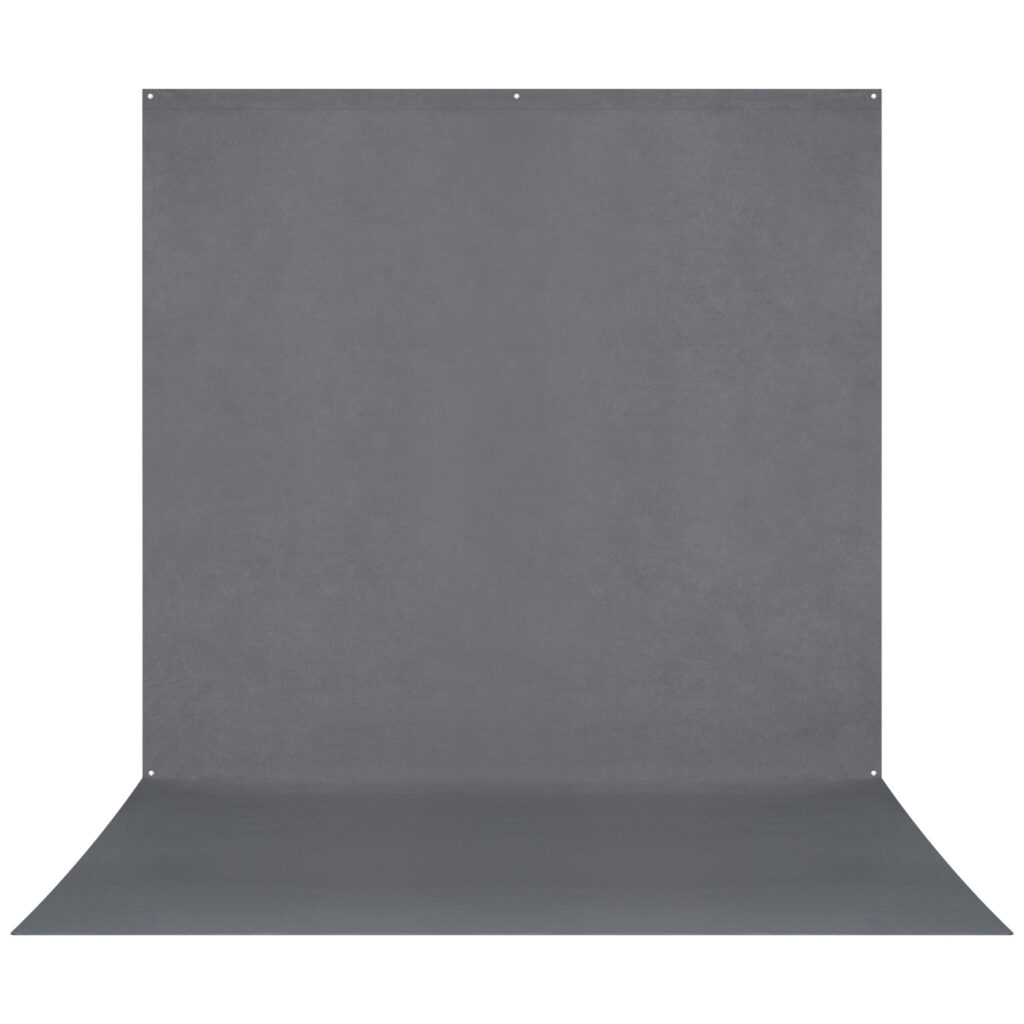 1656511394_886 Westcott X Drop Pro Wrinkle-Resistant Backdrop Kit, neutraali harmaa Sweep (244 x 396 cm) tarjoaa hienovaraisen kuvioidun pinnan, joka on ihanteellinen valokuvaukseen tai videokuvaukseen tasaisen ja pystysuoran asettelunsa ansiosta.